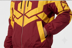 Wind Breaker Shorts Set <b>Men</b> / Custom Waterproof Nylon <b>Jacket</b> Shorts Set <b>Men</b> / Summer Windbreaker <b>Jacket</b> Shorts Two Piece - Product Image 5