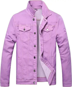 Veste en jean à la mode au Pakistan, nouveau design, veste la plus demandée par les clients, créez votre propre design de veste en jean pour hommes - Product Image 1