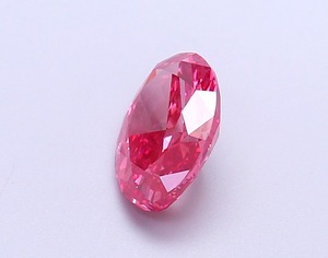 Diamant rose fantaisie vif ovale de 1,52 carat, cultivé en laboratoire, CVD, clarté VS2, excellente taille, diamant rose éthique non monté - Product Image 2