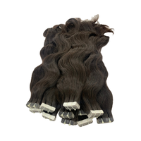 Haute Qualité Indien Remy Sans Couture Double Dessiné Clip De Bande Extensions De Cheveux Droite Cheveux Humains Matière Première Vague Fournisseur De Confiance
