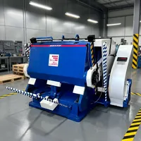 Machine à plier et à perforer semi-automatique robuste Butterfly Clapper pour un emballage efficace de boîtes en carton