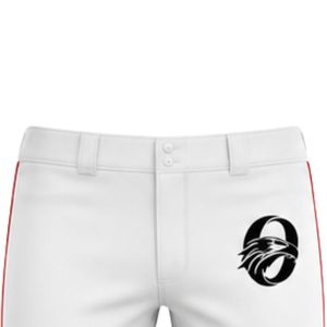Pantalon de baseball blanc longueur intégrale, uniforme d'équipe professionnel, léger et confortable, vêtements de sport athlétiques pour hommes, femmes et joueurs - Product Image 3