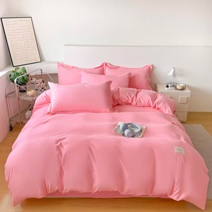 Parure de lit rayée en coton 400TC tissé, 3 pièces, style simple, pour usage domestique - Product Image 6