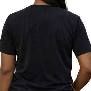 Camiseta Unisex de Algodón con Estampado Gráfico 'Family Over Everything', Cuello Redondo, Manga Corta, Estilo Urbano, Venta al Por Mayor OEM - Product Image 6