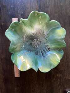 Tazón para Servir Hecho a Mano con Resina Epoxi – Vajilla Decorativa Apta para Alimentos - Product Image 3