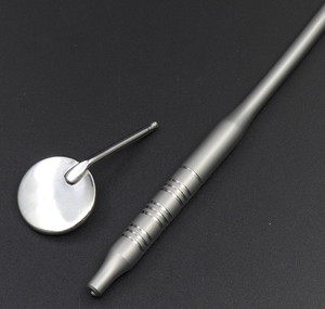 Kit Profesional de Examen Dental, Instrumentos de Metal, Plástico y Acero, Juego de 5 Piezas para Cuidado Bucal, Tratamiento de Conducto Radicular, con Certificación CE - Product Image 5