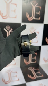 โมอิสซาไนท์ 48.25 CT นาฬิกาแฟชั่นธุรกิจสุดหรู กลไกโรนด้า สายสแตนเลส หน้าปัดแบบเข็ม แสดงเวลาแบบอนาล็อก กันน้ำได้ 10 บาร์ - Product Image 5