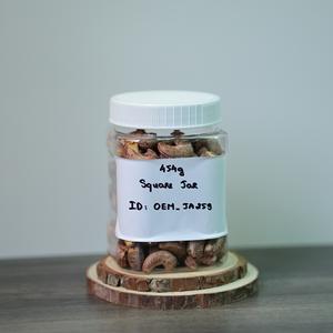 Nueces de Anacardo Tostadas Premium Personalizables al por Mayor, Certificadas ISO, Orgánicas, en Envase Cuadrado de 500g (Tapa Amarilla) (Sabor a Mantequilla y Sal) - Product Image 5