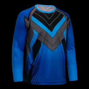 เสื้อเจอร์ซีย์มอเตอร์ครอสระบายอากาศ แห้งเร็ว สำหรับผู้ชาย สกรีนโลโก้ทีมได้ตามต้องการ เสื้อสำหรับขี่มอเตอร์ไซค์บนถนน พิมพ์ลายดิจิตอล ผลิตจากโพลีเอสเตอร์ % - Product Image 6