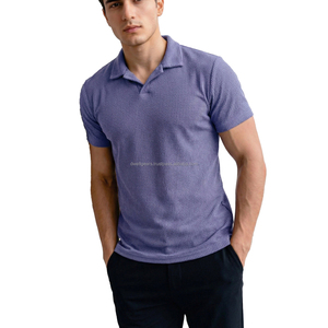 Camisa de Hombre de Marca Privada con Logotipo Personalizado Bordado, Mezcla de Seda/Algodón, Proveedor al por Mayor OEM/ODM, Transpirable y de Secado Rápido - Product Image 2