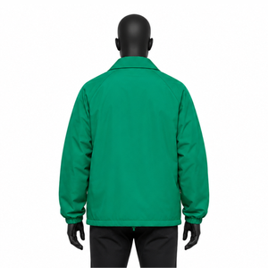 Custom Logo Waterproof Men's <b>Coach</b> Jacket Streetwear Windbreaker Lightweight Button Up Casual Sports Outerwear for Men Women - Product Image 2