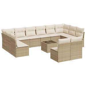 Conjunto de Sofás de Jardín Color Beige - Product Image 2