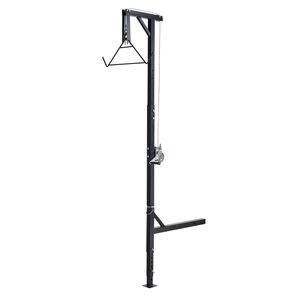 Sollevatore per caccia con capacità di carico di 180 kg per gancio di traino camion, attacco da 2 pollici, per caccia al cervo, con albero girevole a 360 gradi regolabile - Product Image 2