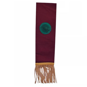 Écharpe de Maître de la Franc-Maçonnerie Rite de Memphis-Misraim pour Hommes Adultes - Couleurs Personnalisables, Logo Inclus - En Stock, Prise en Charge des Commandes d'Échantillons en 7 Jours - Product Image 6