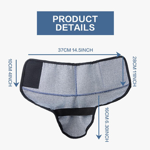Salopette de soudage en jean anti-coupure robuste, résistante à la chaleur et à l'abrasion, imperméable, anti-rayonnement, certifiée CE pour la sécurité du soudage - Product Image 2