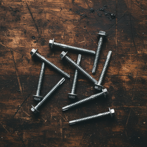 Professional Grade Heavy Duty Roofing Fasteners - Hot-Dip <b>Galvanized</b> Washer Head <b>Screws</b> Bulk Sale - Product Image 6