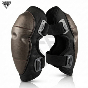 Diseño Ligero, Duradero, Buen Proveedor, Hecho a Mano, Antideslizante, Transpirable, Cuero Sintético, Almohadillas Ajustables para Codos - Product Image 3