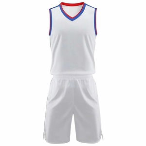 Conjunto de Uniforme de Baloncesto Sublimado Personalizado para Hombres y Jóvenes, Camisetas y Pantalones Cortos de Entrenamiento de Equipo de Tela de Malla Transpirable, Alta Calidad - Product Image 1