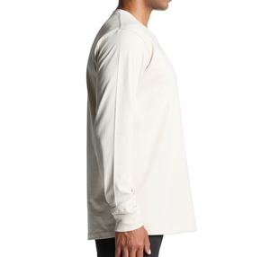 T-shirt surdimensionné à manches longues en coton 100% coupe ample pour homme 2026 - Product Image 3