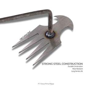 Herramienta Manual de Jardinería de Alta Calidad, Diseño Clásico Vintage, 4 Dientes, Mango de Acero, para Eliminar Malezas en Jardín, Granja y Patio Trasero - Product Image 3