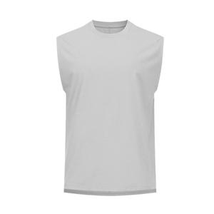 Stock Wholesale Rib Sleeveless 100% Cotton <b>Singlet</b> <b>Men</b> T Shirt Wholesale New Arriving Cotton Polyester Tank Top T Shirts - Product Image 5