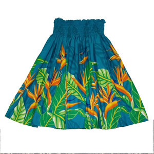 Robe longue d'automne pour femme, style hawaïen, broderie florale, décontractée, légère et fluide, 100% coton, idéale pour les vacances tropicales - Product Image 4