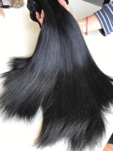 Factory Price Full <b>Color</b> Virgin Raw Vietnamese <b>Hair</b> Bonestraight Cuticle Genius Weft Raw Vietnamese <b>Hair</b> <b>Hair</b> Bundles - Product Image 4
