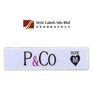 Etiquetas y Etiquetas de Ropa Impresas con Corte Láser de Poliéster Hilado, Personalizables y Lavables para la Marca de Ropa - Product Image 2