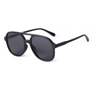 LMAMBA 22743 Fashion Trend Retro Tortoise UV400 Double Beam Shade Custom Logo Classic Unisex Oversize Square <b>Sunglasses</b> 2025 - Product Image 3