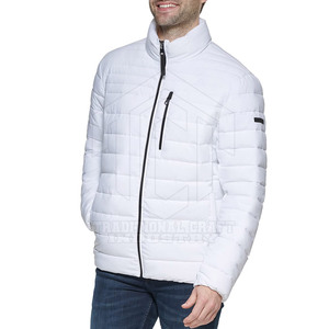 Low Price High Quality Customized Color Front Logo Breathable Puffer Jacket for <b>Men</b> <b>Top</b> Selling Winter Street Wear - Product Image 2