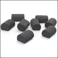 Coquille de noix de coco de haute qualité Shisha Charbon de bois Nature Friendly Briket Material in Tablet Cube Cylindre Formes hexagonales pour narguilé