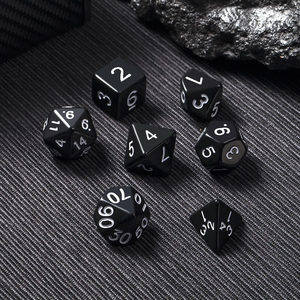 Amber Resin <b>Dice</b> Set Pair Customizable Size Cube Handmade Hand-painted Alphabet Pattern Sports Style Gamer Gift Customized - Product Image 6