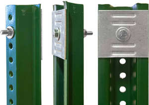 Poste de señalización en forma de U, poste de señalización de tráfico cuadrado, valla de jardín, Vietnam, impermeable, galvanizado en caliente, con recubrimiento en polvo, acero inoxidable - Product Image 5