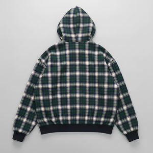 Sweat à capuche réversible double couche 500 GSM pour homme, personnalisé, en flanelle, coupe ample, en coton épais French Terry Meeroos - Product Image 3