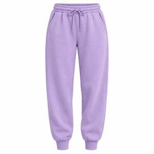 Pantalones Deportivos de Mujer de Alta Calidad y Bajo Precio, Mezcla de Poliéster/Algodón, con Encaje, para Invierno, Casuales, Estilo Urbano, Cintura Elástica Alta - Product Image 3