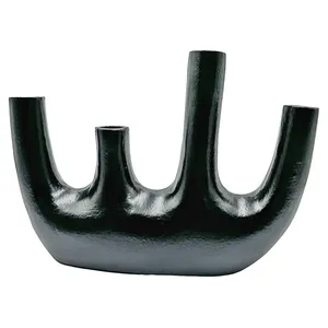 Vase à fleurs moderne en métal pour table, prêt à l'exportation, léger, décoration d'intérieur pour la vente en gros internationale - Product Image 4