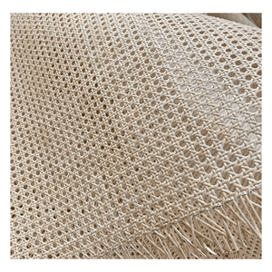 Malla de ratán natural de color marrón, tejido abierto, elaborada con material de ratán natural para paneles de sillas y muebles. - Product Image 5