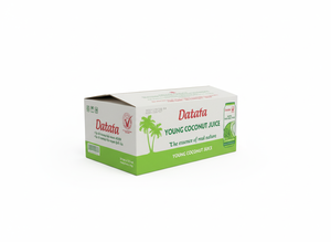 Datafa 320ml Agua de Coco con Sabor a Matcha, Bebida Refrescante de Puré Natural de Vietnam, Venta al por Mayor - Product Image 3