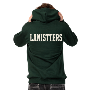 Sudadera con Capucha Personalizada para Hombre, Gruesa, con Bolsillo Canguro, Cordón Ajustable, Logotipo Personalizado, Estilo Casual Urbano, Teñido Liso - Product Image 2