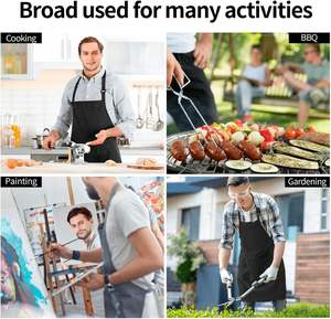 Tablier de chasse camouflage 2026 pour hommes et femmes, tablier de cuisine en polyester pour cuisson, grillades et barbecue, tablier camouflage d'extérieur - Product Image 6