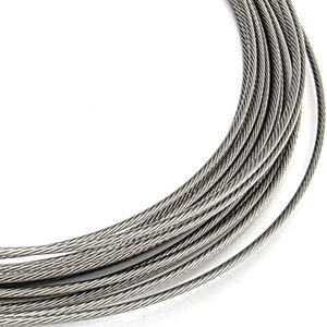 ลวดสลิง DG จากโรงงานเกาหลี ผลิตจากเหล็กกล้าไร้สนิมชุบสังกะสี เกรดสำหรับงานทางทะเล SUS304 AISI  พร้อมเคลือบ PVC/ไนลอน/PU - Product Image 5