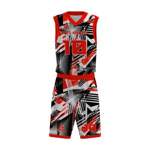 Custom Name Number Logo Basketball Wear Digital Print Reversible Training Jersey Basketball Men's Shorts Basketball Uniforms - Product Image 5