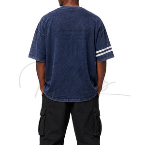 Camiseta Personalizada con Hombros Caídos, Estilo Urbano, Unisex, Holgada, de Algodón - Product Image 3