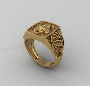 Solid 925 <b>Silver</b> 14x12mm Cushion Horseshoe Animal Horse Head Signet Equestrian <b>Ring</b> Unique Timeless Gold Animal Jewelry For <b>Men</b> - Product Image 4
