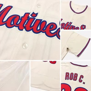 Dernier design de maillot de baseball pour hommes à prix avantageux, couleur unie, taille personnalisée, maillot de baseball en sublimation, uniformes - Product Image 4