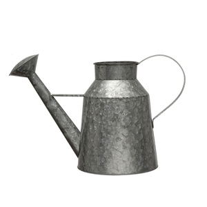 <b>Wholesale</b> <b>Galvanized</b> Metal <b>Watering</b> <b>Can</b> Vintage Farmhouse Style Iron Water Pot with Long Spout for Indoor Outdoor Garden Plants - Product Image 1