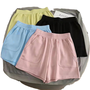 High Quality <b>Women's</b> Summer Sportswear Sweat <b>Shorts</b> Breathable Quick Dry Multi-Color High Waist Fleece <b>Board</b> <b>Shorts</b> - Product Image 6