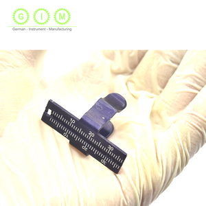 Regla de Medición Dental G1010 para Endodoncia, Escala de Aluminio con Certificación CE Clase I, Instrumento Manual para Uso Clínico - Product Image 4
