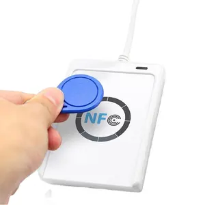 13.56mhz nfc usb interface proximidade rfid chip, gravador e leitor de cartão