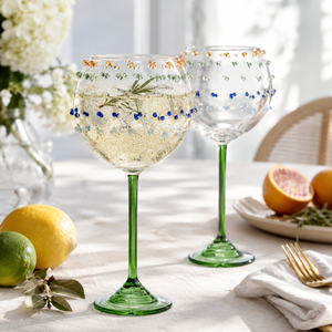 Copas de Cóctel Transparentes de Borosilicato Hechas a Mano de 550 ml, Copas de Martini y Margarita Sin Plomo, Cristalería Reutilizable al por Mayor - Product Image 1